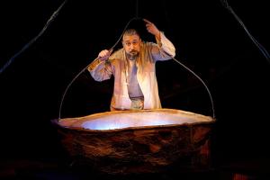 Прэм'ера спектакля "Кацёл з каменьчыкамі"