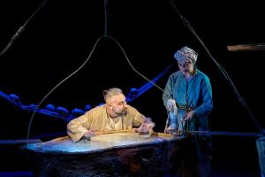 Прэм'ера спектакля "Кацёл з каменьчыкамі"