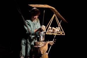 Прэм'ера спектакля "Кацёл з каменьчыкамі"